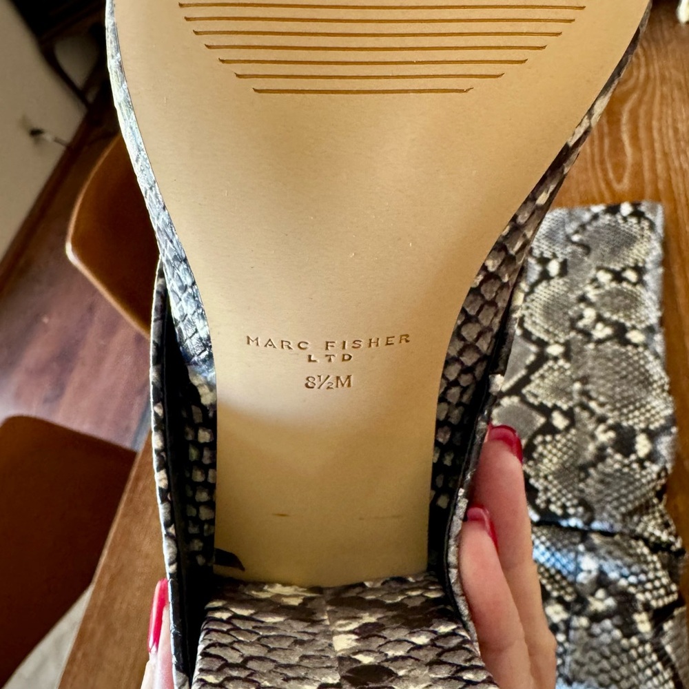 NIB Marc Fisher LTD Lalita2 foldover shaft tall boots 8.5M - Picture 12 of 16